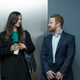 Marisa Abela and Conor MacNeill